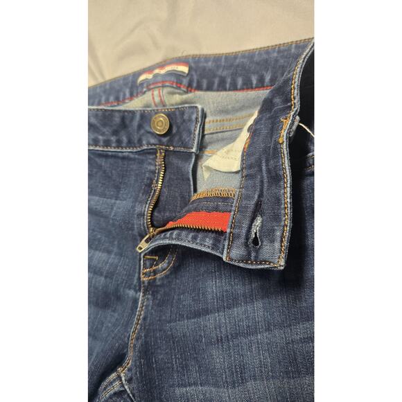 Tommy Hilfiger Jeans Womens 8 Blue Skinny Stretch Denim Mid Rise Classic Style - Picture 7 of 11